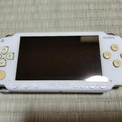 PSP本体 白 電源ケーブル 16MBメモリ付きの画像