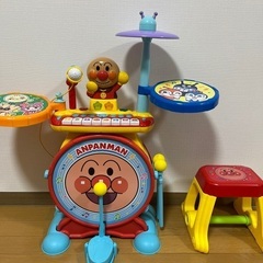 アンパンマン　電子ドラム　キーボード