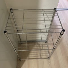 ステンレスラック　物置　(決まりました