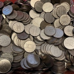 パチスロ/スロット メダル 25パイ 700枚以上 絵柄不揃い　中古品