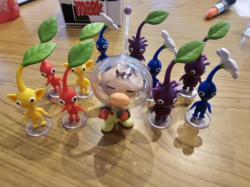取引先決まりました！ピクミン　フィギュアセット