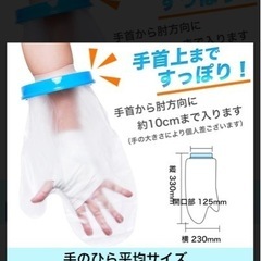 ギプスカバー　手用
の画像