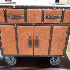 レトロ　80L　キャビネット　サンコウ　未使用品の画像
