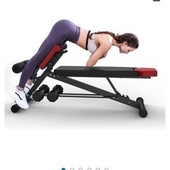 トレーニング　ベンチ　マルチ スポーツ フィットネス、トレーニングの画像