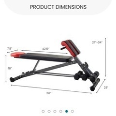 トレーニング　ベンチ　マルチ スポーツ フィットネス、トレーニング