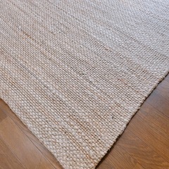 IKEA ジュートラグ　ストローグ　155×220サイズ　家具 カーペット/マット/ラグの画像