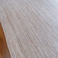 IKEA ジュートラグ　ストローグ　155×220サイズ　家具 カーペット/マット/ラグの画像