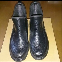 黒レインシューズMサイズ26cm
