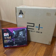 パソコン マザーボード Z590-f & ケース   