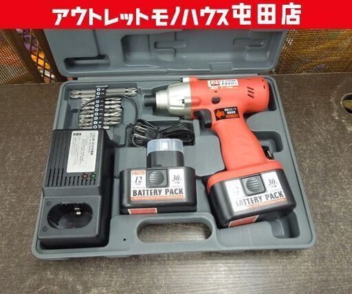 E-Value 12V 充電式 インパクトドライバーセット EI-1205B 動作