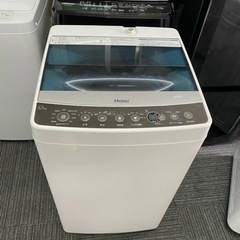 北九州市内配送無料　保証付き　ハイアール 5.5kg 全自動洗濯機　ホワイトHaier JW-C55A-W