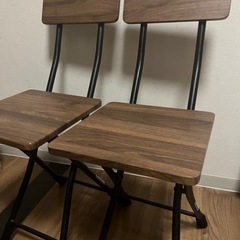 取引中　ニトリ　折りたたみチェア　イス