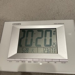 シチズン　デジタル時計 置時計の画像