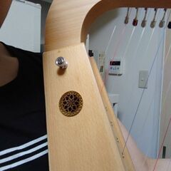 【終了しました】20弦ハープ（おとつぶハープ　ブナ）の画像