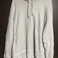 ユニクロ パーカー グレー