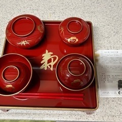 【男の子用】お食い初め　食器セット　お祝い膳