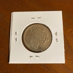 【記念硬貨】天皇陛下御在位二十年記念500円ニッケル黄銅貨 平成21年の画像