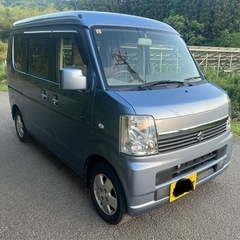 スズキ エブリイワゴン ハイルーフJPターボ 4WD ★ 車検:...