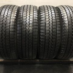 DUNLOP WINTER MAXX SV01 215/70R15 107/105L LT 15インチ スタッドレス 4本 20年製 バリ溝 ハイエース等　(KTG001)