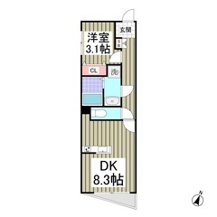 🏢安心の叶えRoom✨『1DK』大田区田園調布✨最寄駅徒歩8分✨...