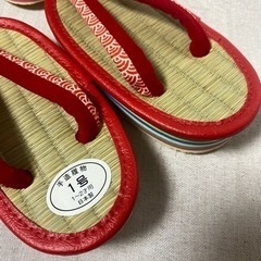 新品　日本製　天然素材　履物 子供　　イ草草履　サンダル　男女の子用の画像