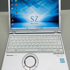 保証1ヶ月、インボイス対応、代引き発送可！訳あり品、フルHD液晶、Windows11、Core i5、SSD128GB(新品)、メモリ8GB、Panasonic製ノートパソコン、カメラ、Bluetooth、ACアダプター付属、パナソニック、レッツノート、ノートPC、office