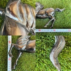鉄製　馬　置物の画像
