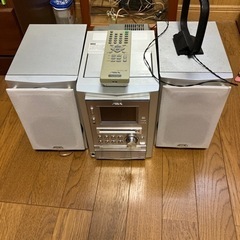 【決まりました/美品】動作確認済MDコンポ　アイワ　SONY CX-MLJ1 付属品付の画像