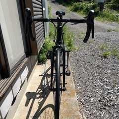 クロモリ ロードバイク 自転車 
SORA コンポ マットブラック 黒の画像