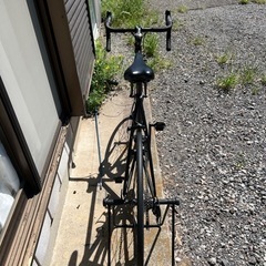 クロモリ ロードバイク 自転車 
SORA コンポ マットブラック 黒の画像