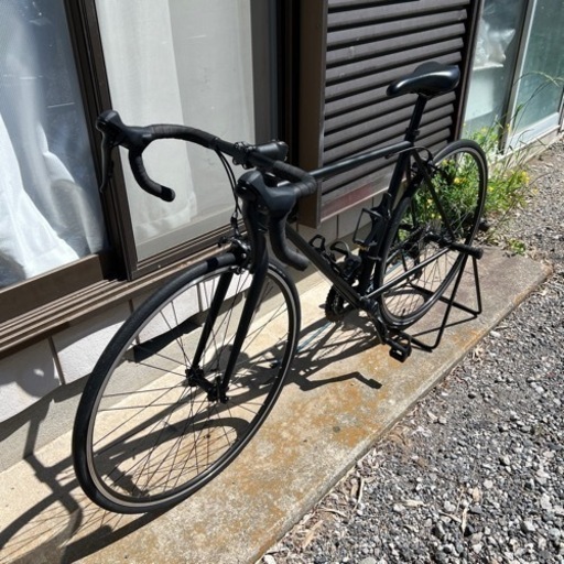 クロモリ ロードバイク 自転車 
SORA コンポ マットブラック 黒