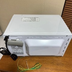 【美品】2023年製アイリスオーヤマ 2 単機能電子レンジ 楽チン シンプルの画像