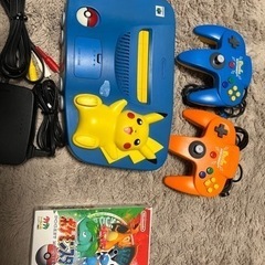 ピカチュウニンテンドー64ブルー＆イエロー