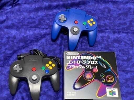ピカチュウニンテンドー64ブルー＆イエロー