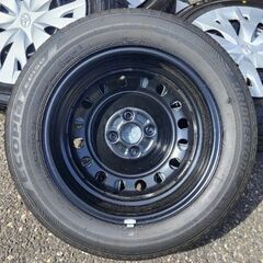 ヤリス新車外し純正タイヤ＆スチールホイール4本セット