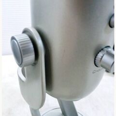 美品　ロジクール　Blue Yeti　USB コンデンサーマイク　ブルー 動作良好　ゲーミング　実況 配信 ストリーミング マイク　Logicoolの画像
