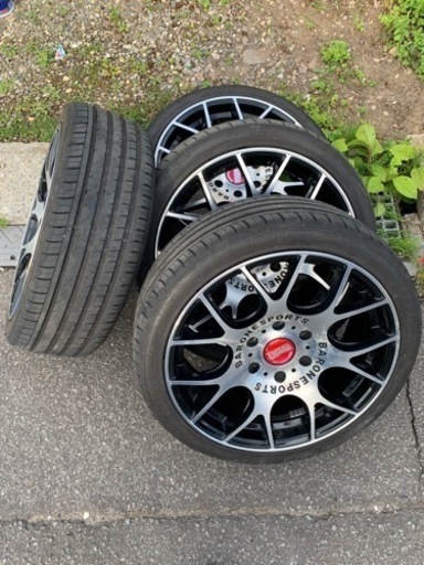 ファブレス BARONE MC-7 19インチ　ハイエース