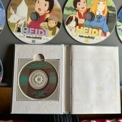 アルプスの少女ハイジDVD 12巻➕主題歌CD1枚ミニ絵本付きの画像