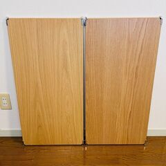 無印良品 ステンレスユニットシェルフ【B】オーク材棚・ワイド・中 幅86cm