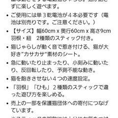 激安早い者勝ち❗猫用自動おもちゃ(中古)の画像