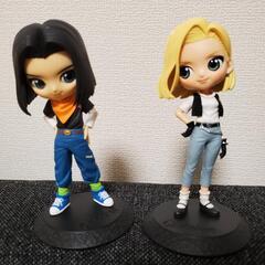 人造人間18号, 人造人間17号 Qposket フィギュア