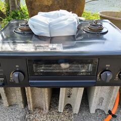 【中古】LP グリル付テーブルコンロ