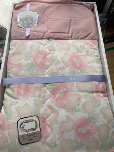 東洋紡未使用ウールキルト掛け