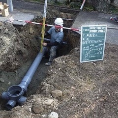 土木作業員　募集中❗️ 日給¥18000〜 準中型・中型免許歓迎❗️ の画像