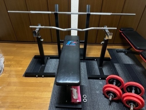 ベンチプレスセットその他多数❗️