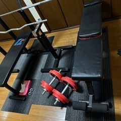 ベンチプレスセットその他多数❗️の画像