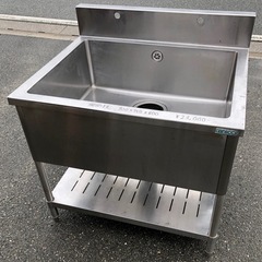 ⭐︎中古品　タニコ　1槽シンク　900×750×800mm 厨房用品⭐︎