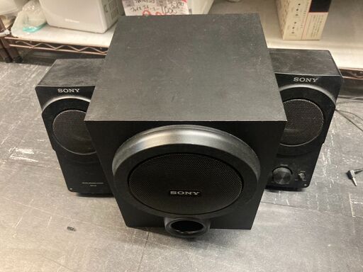 ☆中古￥2,800！SONY　アクティブスピーカーシステム　家電　SRS-D5型　【BE166】