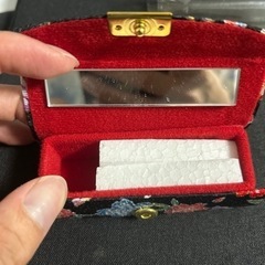 リップケース　鏡付き　未使用　の画像