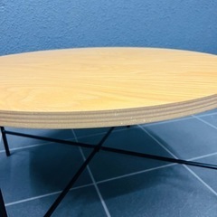 ローテーブル　テーブル　北欧　アイアン　ウッド　家具 ダイニングセット　の画像